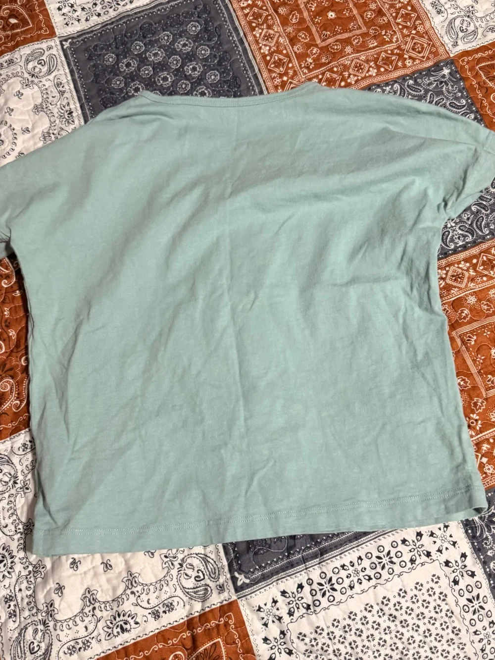 Carter’s Girls Size 14 14A Light Green Short Sleeve Shirt Believe in Yourself